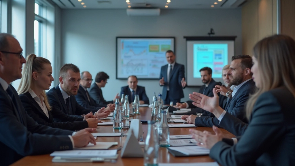 Государственные чиновники и эксперты на конференции по энергетике