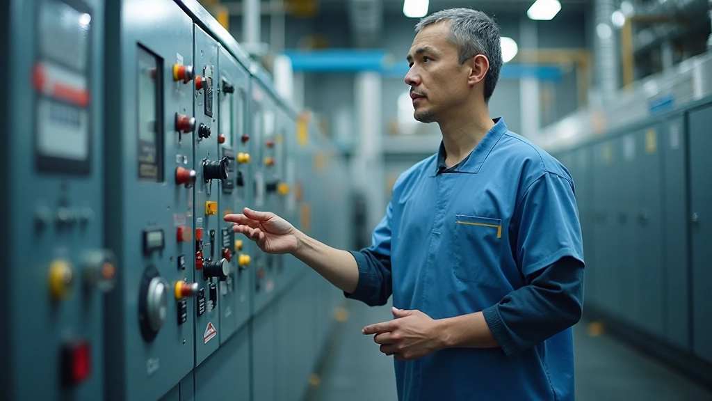 Современная электростанция с инфраструктурой энергоснабжения Казахстана